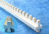 longs support et pignon durs de serre chaude d'alliage d'aluminium de 1050mm pour les fenêtres de ventilation continues