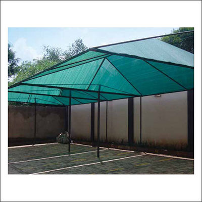 Fabrication vert-foncé d'ombre de jardin de 80 grammes avec l'oeillet de fixation/le tissu d'ombre Chambre verte