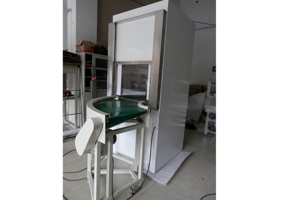 Boîte de passage automatique verticale de pièce propre de douche d'air de porte coulissante dans l'environnement propre