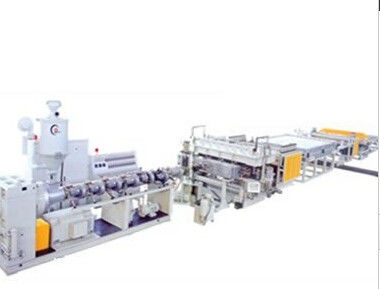 Pp automatiques/chaîne de production creuse panneau de PE/PC pour la machine en plastique de grille