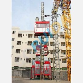 Équipement simple ou double d'ascenseur de matériau de construction de grues de support et de pignon de la cage CH2000 d'OEM