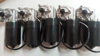 Worm le mini moteur de vitesse de la brosse 12VDC pour les machines 30W industriel d'automation
