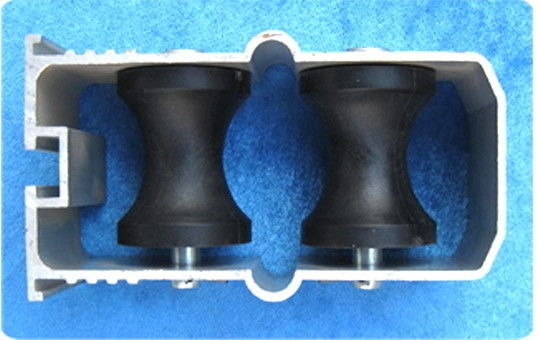 1" défenseur de tube de ventilation de serre chaude de système de ventilation de rail de botte avec la maison en aluminium
