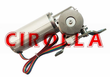 Travail silencieux de moteur sans brosse rond de C.C pour l'opérateur résistant de porte coulissante, moteur 24v sans brosse