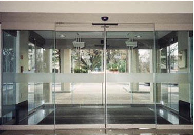 Portes coulissantes en verre automatiques Frameless pour le centre commercial/manoir