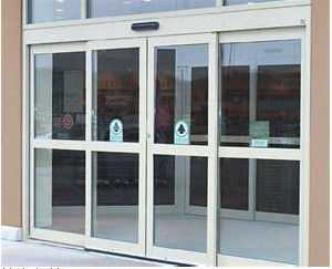 Portes coulissantes automatiques résidentielles anti-collision, porte automatique de glissière de contrôleur de Digital