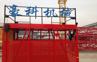 Puissance de moteur de grue de chantier de série de solides solubles cage de double de 15 kilowatts