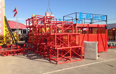 Puissance de moteur de grue de chantier de série de solides solubles cage de double de 15 kilowatts