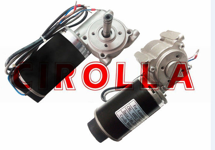 moteur à faible bruit de vitesse de brosse de 60W 24V pour le signal automatique de la porte coulissante 1, encodeur de Honeywell de 40 impulsions